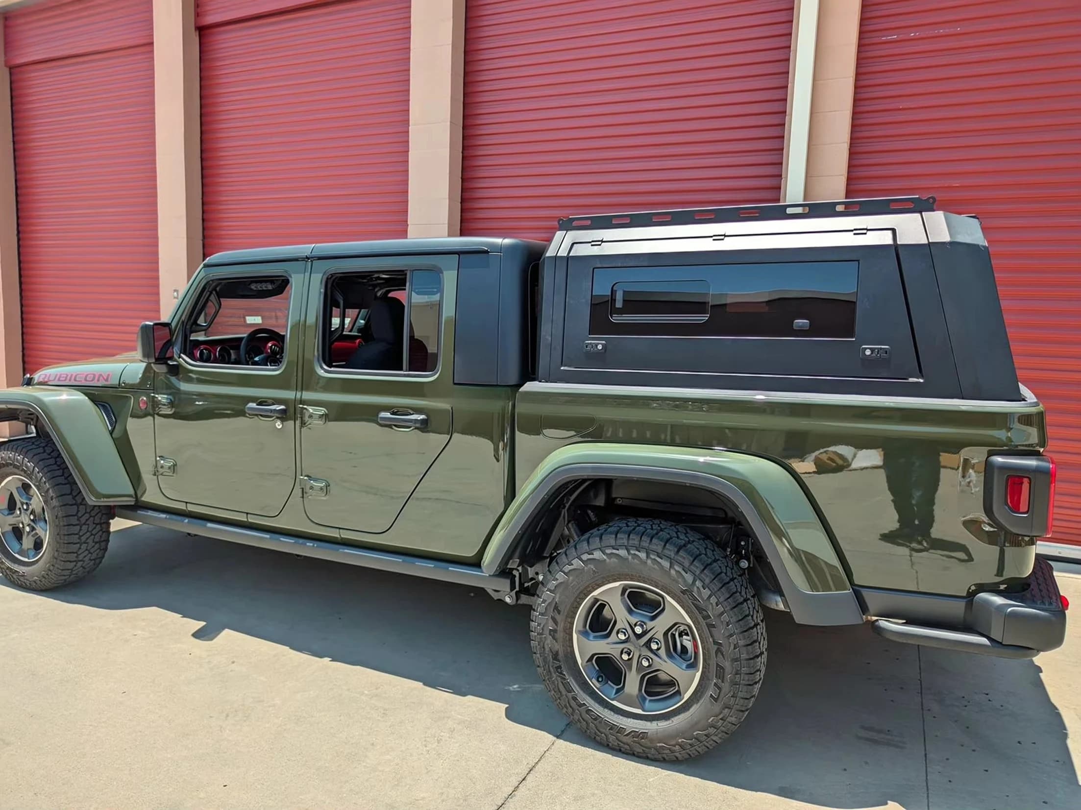 MANx4 Customization Truck Topper Bed Cover Pickup Canopy for Jeep Gladiator JL