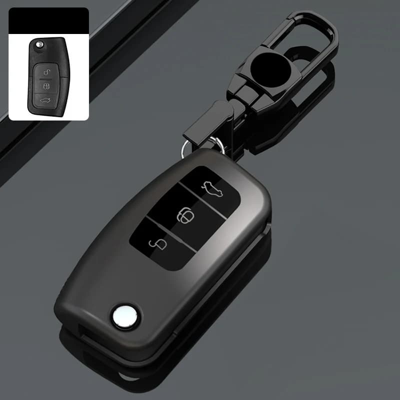 New TPU Car Key Cover Shell Key Case For Ford Focus 2 MK2 Fiesta Mondeo Galaxy Falcon Territory Ecosport Protector Auto Keychain