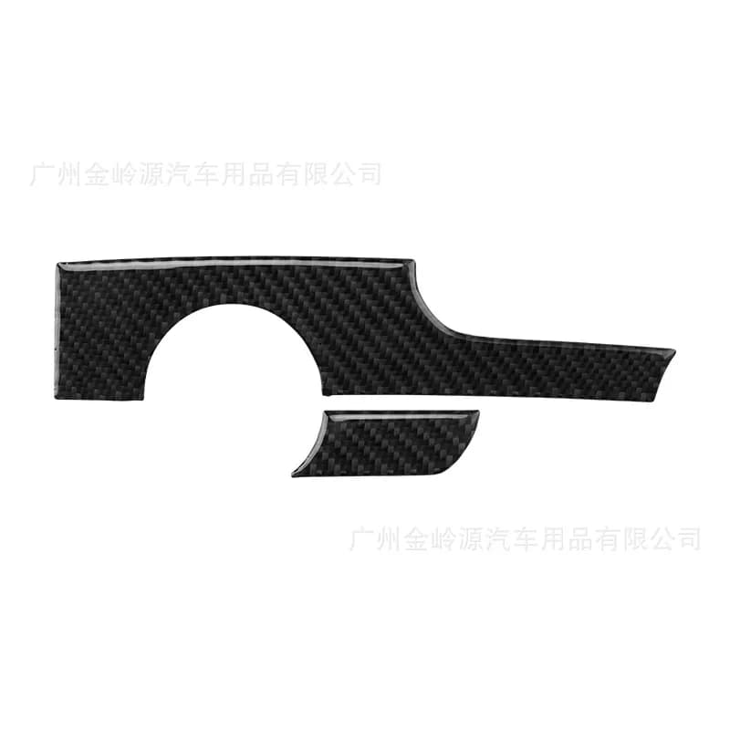 Suitable for 2005-2008 Audi A4 S4 Car Interior Modification Carbon Fiber Lighting Control Panel Decorative Sticker