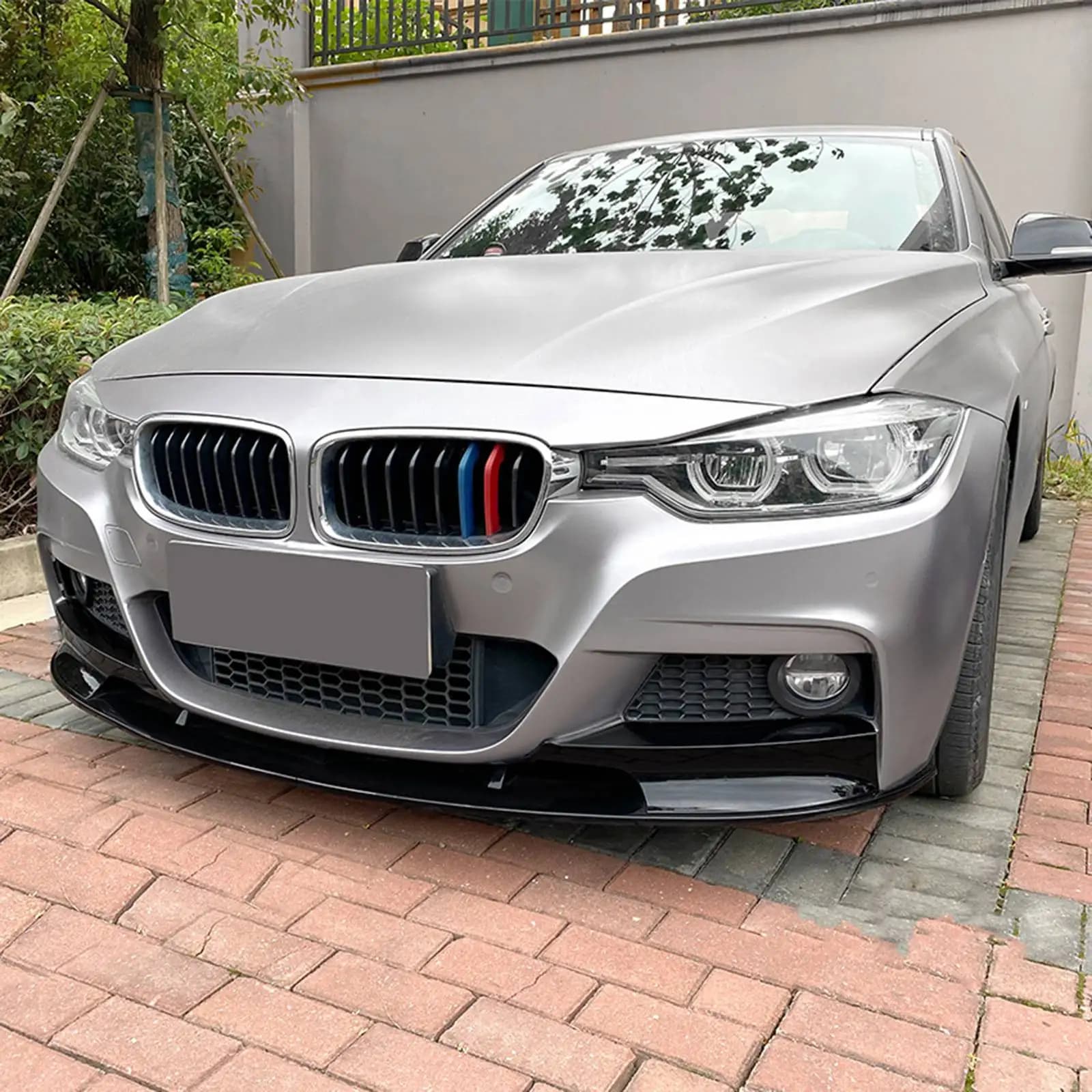 For BMW 3 Series 320i F30 F31 M-Tech 2013-2019 Car Front Bumper Lip Spoiler Diffuser Splitter Bumper Bodykits