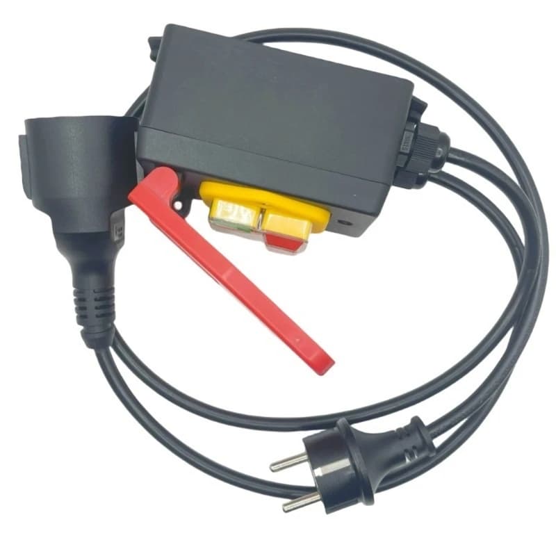 for KJD17B Electromagnetic Switches Push Button Control Switches European Standard Solenoid Switches for Household Devices
