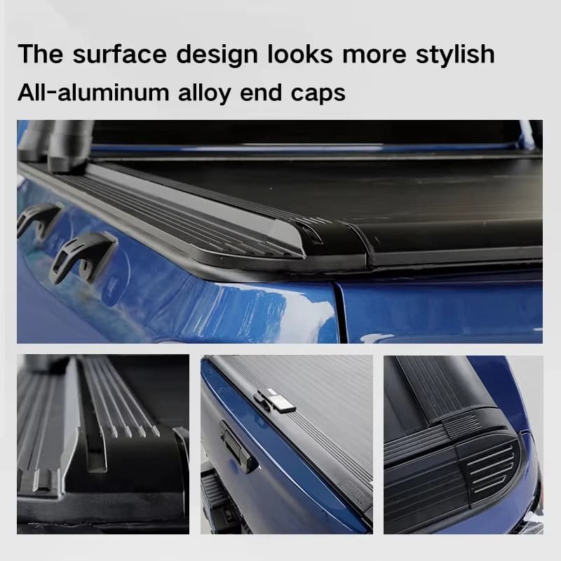 Geely Radar Rd6 Pickup Truck Aluminum Tonneau Cover Waterproof Hard Bed Lid Cargo Protector