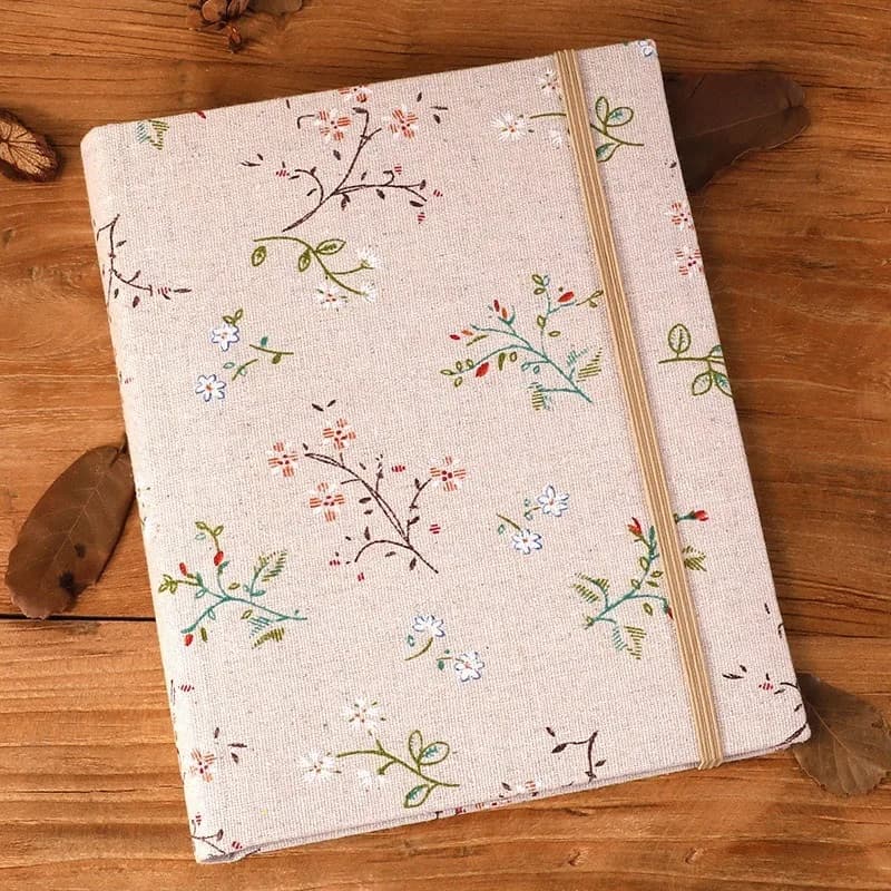 6 Inch  Large Capacity  New Elastic Band Cloth Album 4R200 Album Horizontally Placed Family Album
