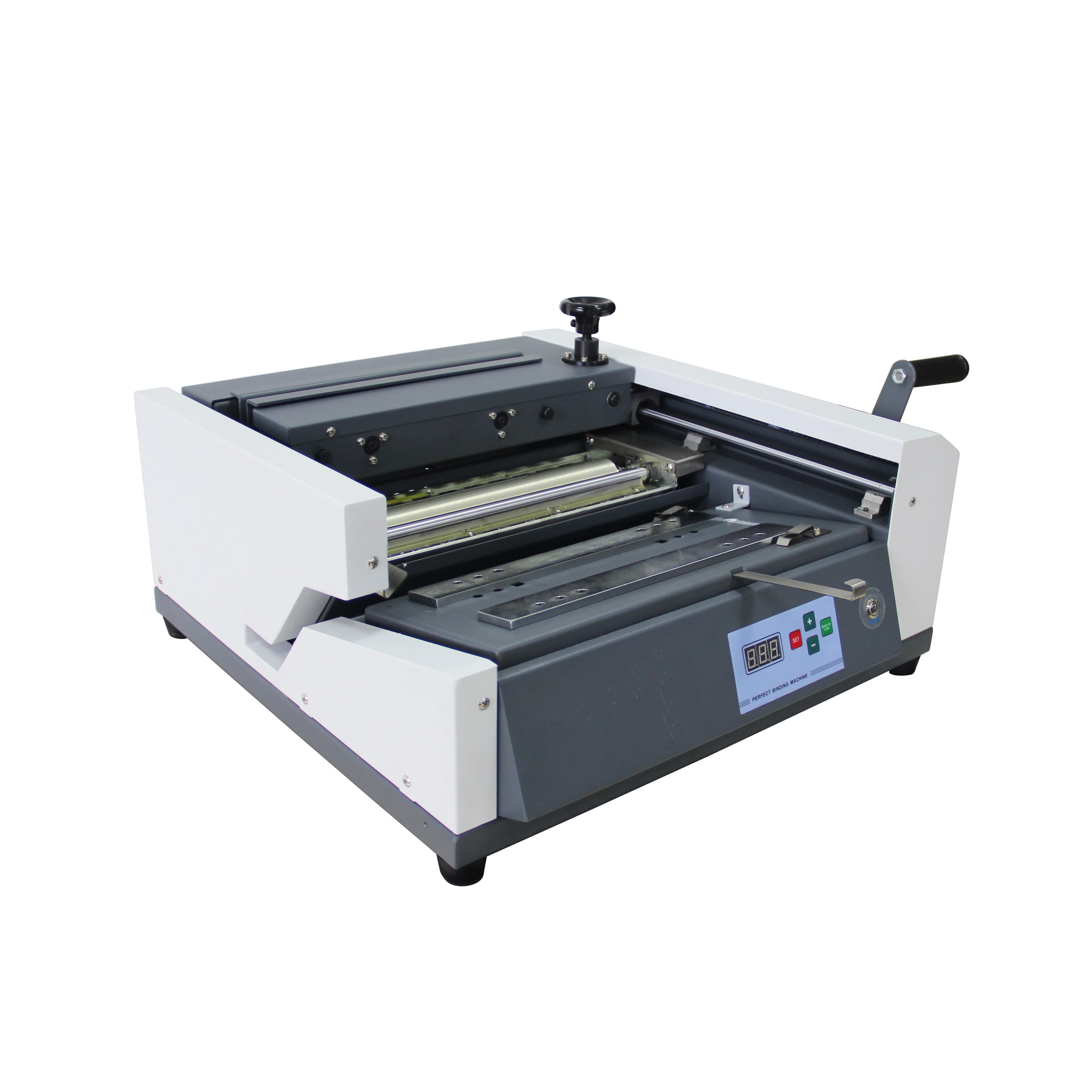U-PB380 Semi-auto Desktop Hot Melt Glue Binding Machine for Books