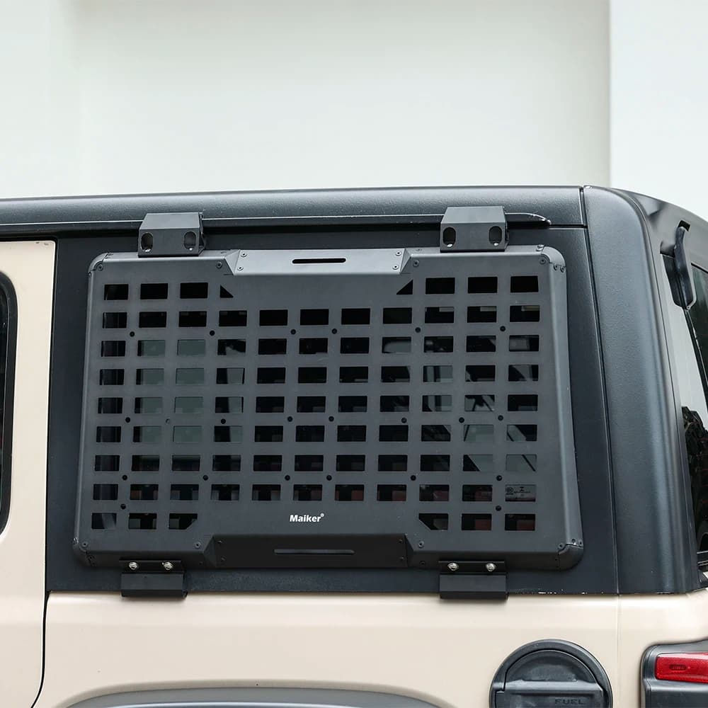 Hot Selling 4x4 Aluminum Car Side Window Expansion Panel For Jeep Wrangler JL 2018+ Maiker Offroad