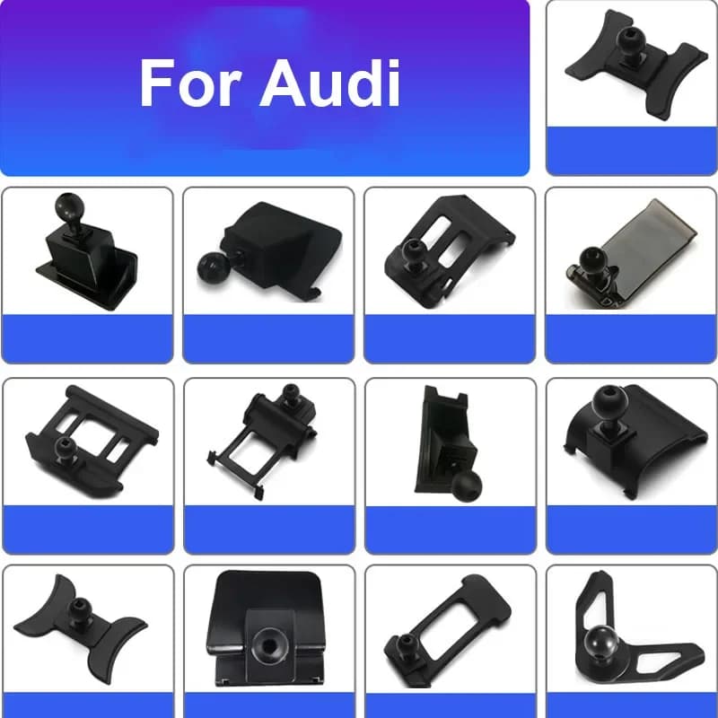 Car Phone Special Holder Base Bracket Car Air Vent Stand For Audi Q3 A6 A4 A5 Q7 Q8 A1 A7 A3 Q2 Q5 S4 S5 Wireless Charger