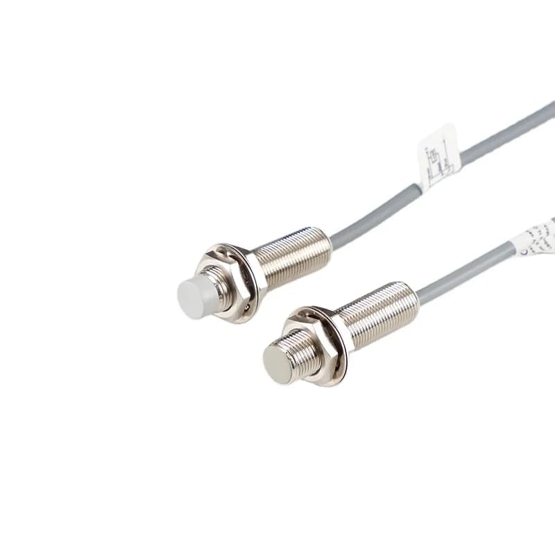 M12 IP67 Waterproof Inductive Proximity Sensor, 10-30V 3-wire System, 2mm-10mm Distance Measurement, Dual Installation Design