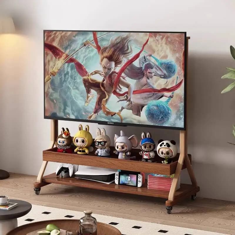 Narrow Minimalist Tv Cabinet Decoration Shelves Lowboard Accessories Tv Table Entertainment House Hogar Muebles Room Furniture