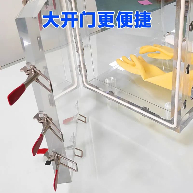 Acrylic Glove, Vacuum , Custom Dust-free Work , Laboratory Simple Operation, High Transparent Isolation Box
