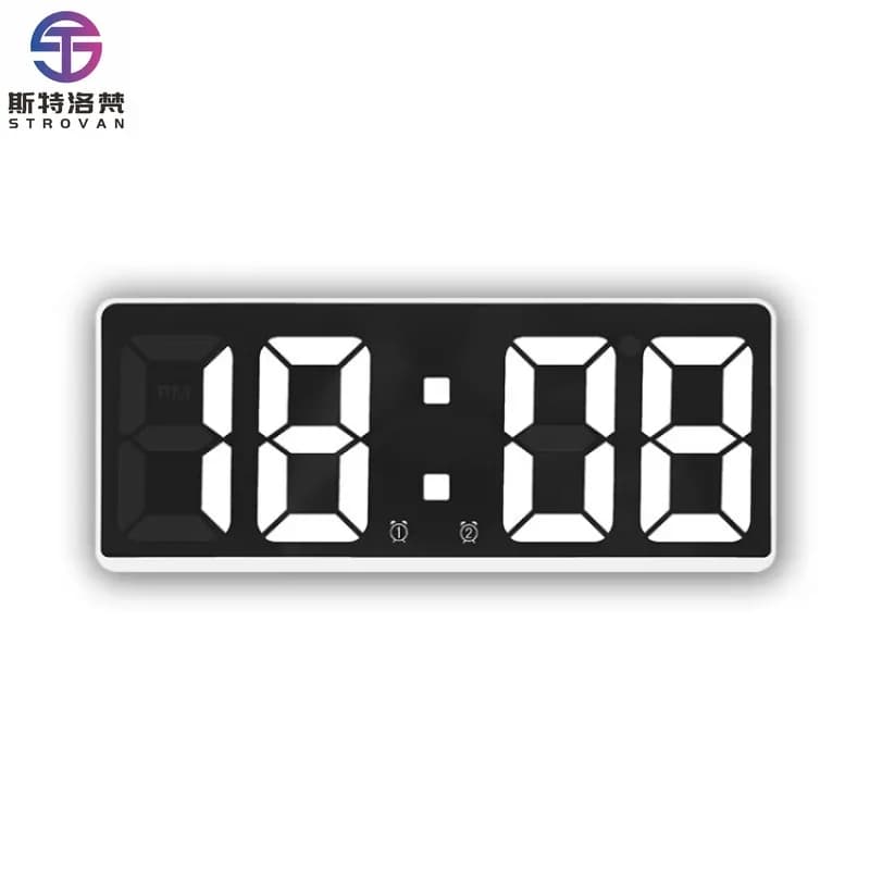 Desktop Table LED Bedside Digital Dual-Purpose Electronic Morning Alarm Clock