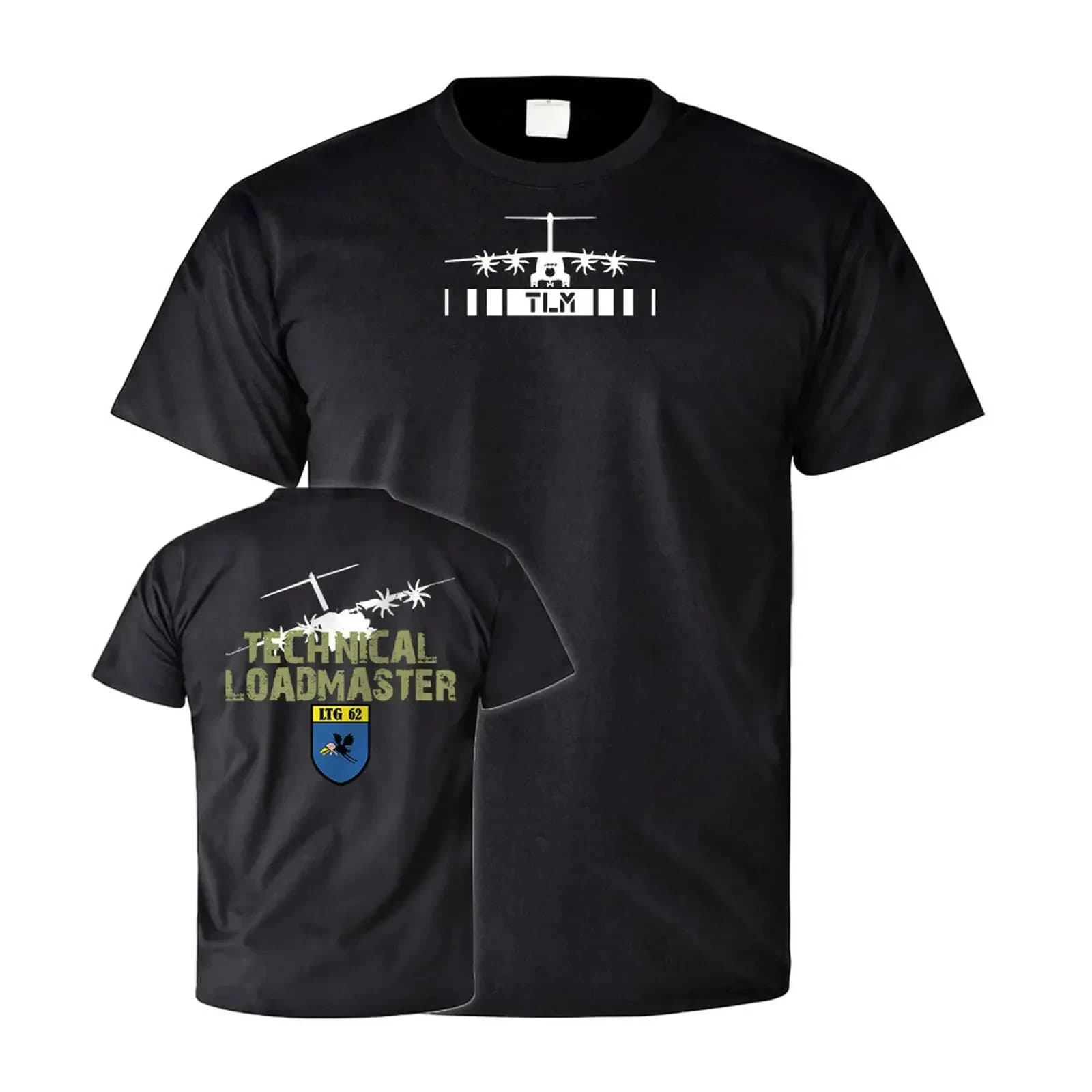 TLM LTG 62 Technical Loadmaster A400M Airlift Squadron T-Shirt. Summer Cotton O-Neck Short Sleeve Mens T Shirt New S-3XL