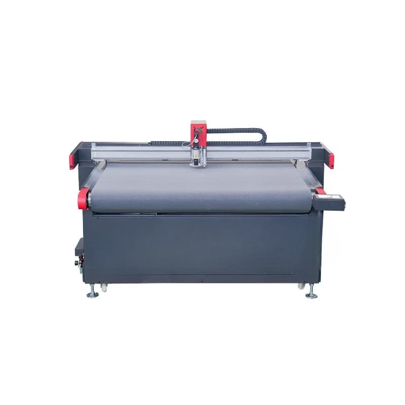 Yoga mat cutter, vibrating fabric material cutting