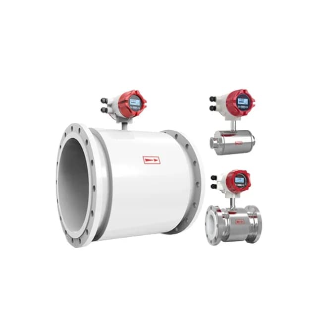 China Brand Digital Display Industrial Sewage Electromagnetic Flowmeter   Supported