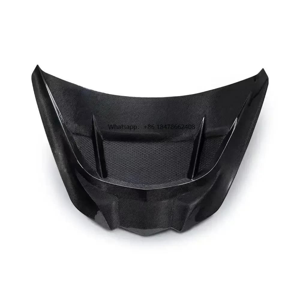 Customizable Carbon Fiber Hood for Weight Reduction and Improved Appearance, Suitable for the Corvette C8 ZR1 Model