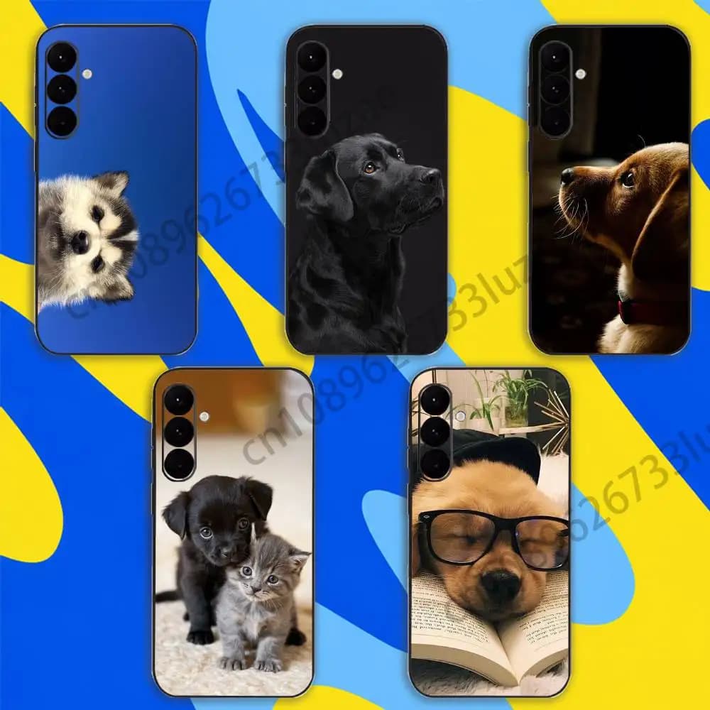 cute dog  for Samsung Galaxy A70 A20 A21 A31 A51 A71 A22 A52 A72 A13 A23 A33 A73  Protection Back Cover
