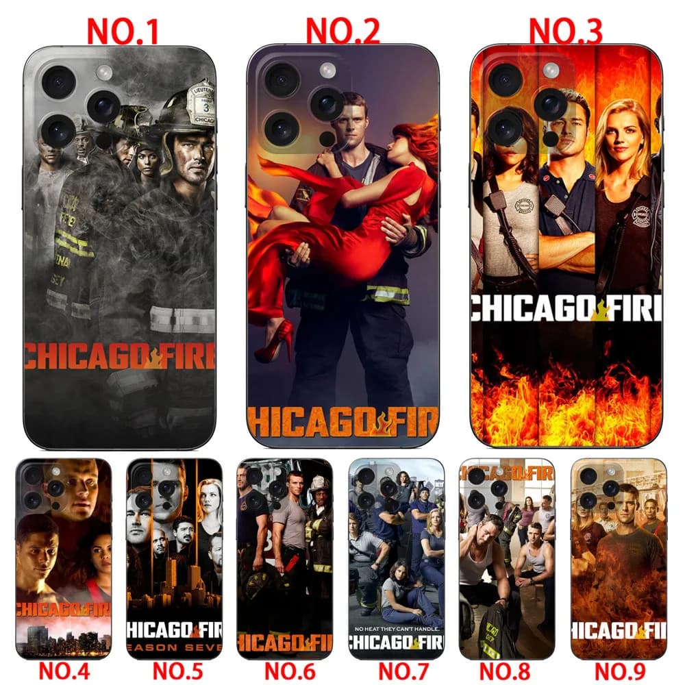 Chicago Fire TV show phone case  for iPhone 15 Pro 15 Pro Max 16 16 Plus 16 Pro 16 Pro Max