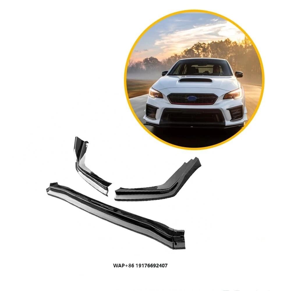 Gloss Black ABS Front Lip for 2015-2021 forSubaru WRX