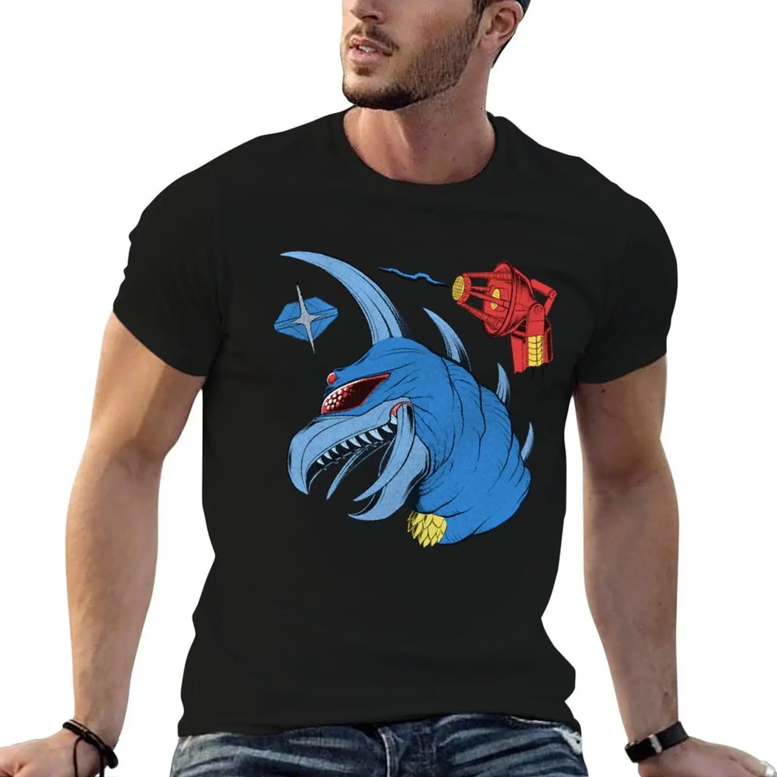 Gigan Showa Style T-Shirt graphic t shirt vintage designer shirts men t shirts