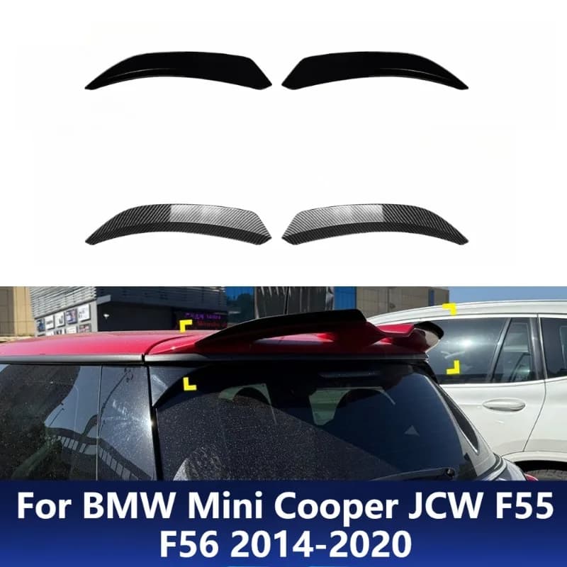 For BMW Mini Cooper JCW F55 F56 2014-2020 Rear Roof Spoiler Top Wing Small Tail Wing Exterior Styling Car Upgrade Accessories