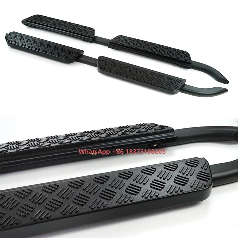 New Stylish Car Accessories Non-slip Stainless Steel Fixed Pedal Side Step for New 2020-2025 Defender 110 /90