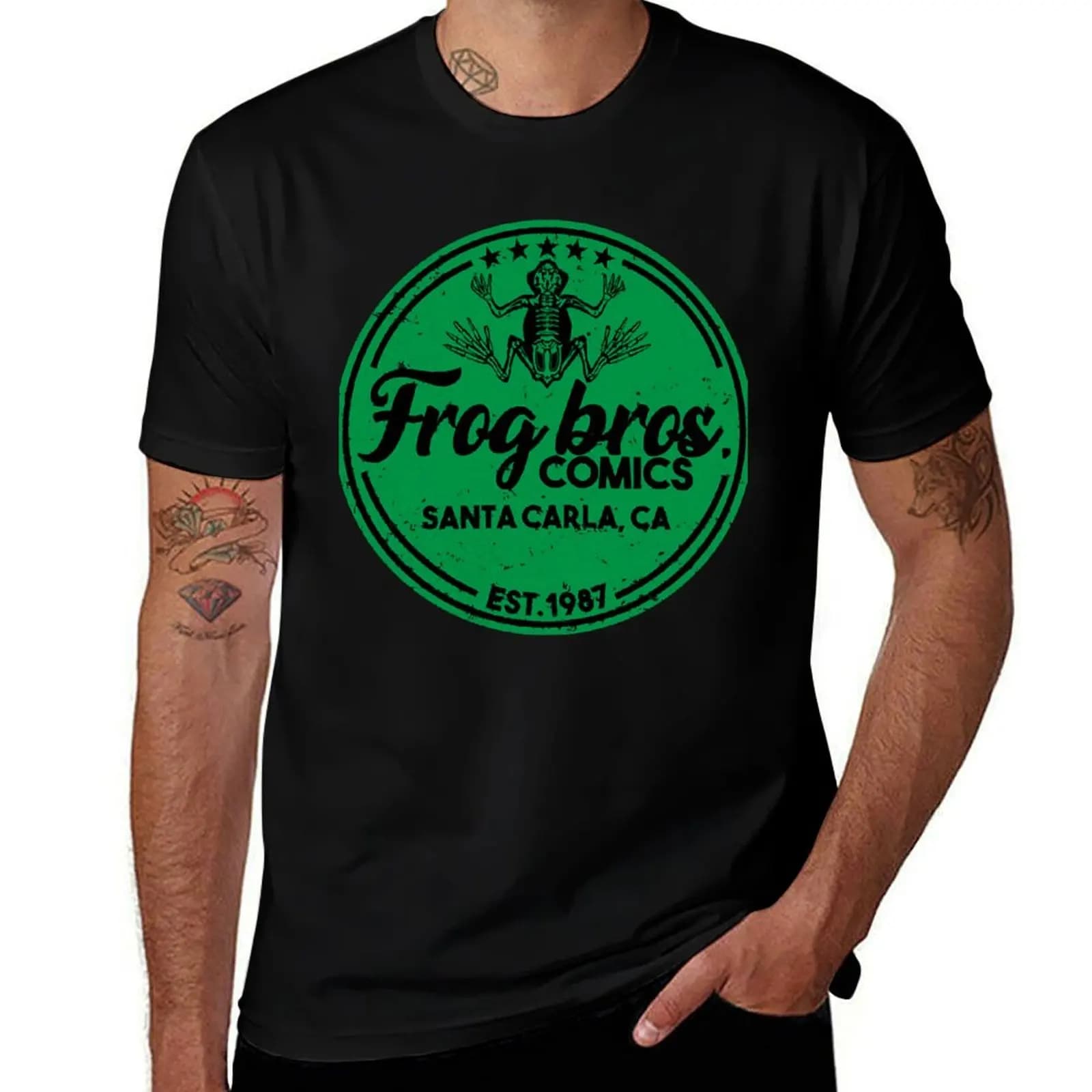 Frog Bros. Essential T-Shirt Anti-Wrinkle Short Sleeve T-Shirt