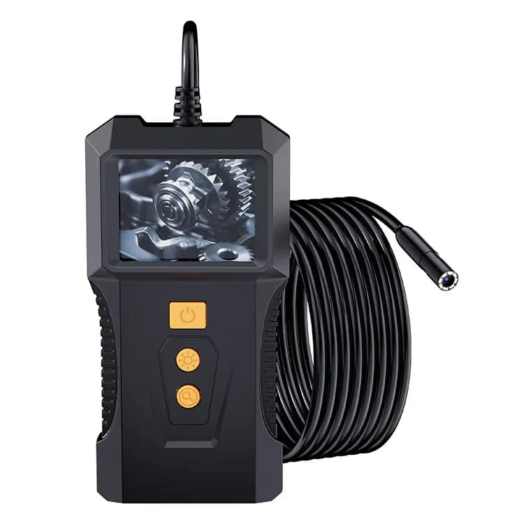 2 inch high definition handheld convenient car with screen, detector 8mm lens pipe camera, industrial endoscope