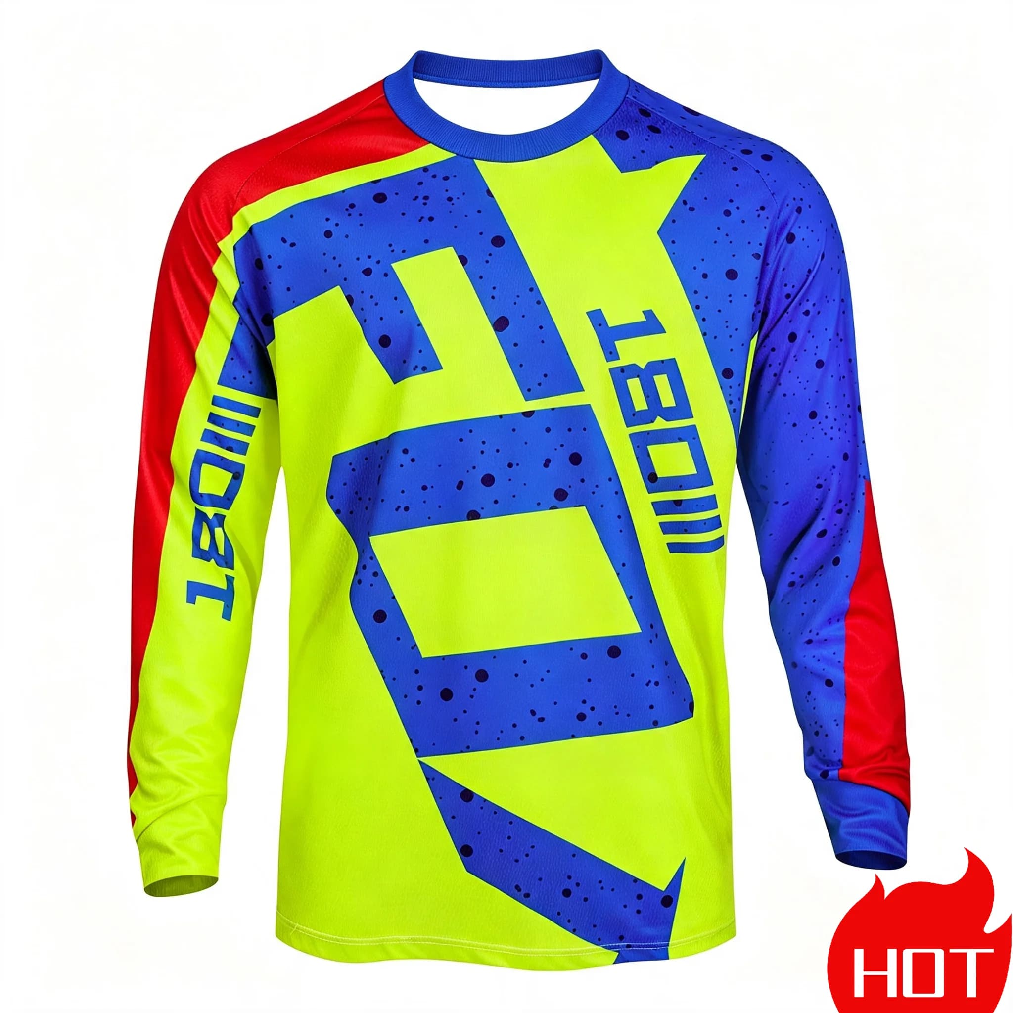 Autumn Outdoor Ride Sports Men's T Shirt Quick Dry Comfortable Top Fashion Motorcycle Clothing Casual O-neck Long Sleeve T-shirt
