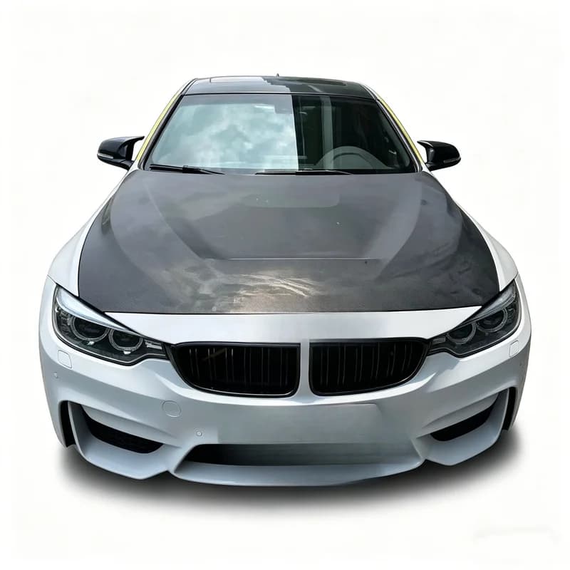 High Quality PP Material M4 Wide Body Kit Fit BMW M4 Front Rear Bumper Side Skirts Grille Car Exterior Auto Tuning Modification