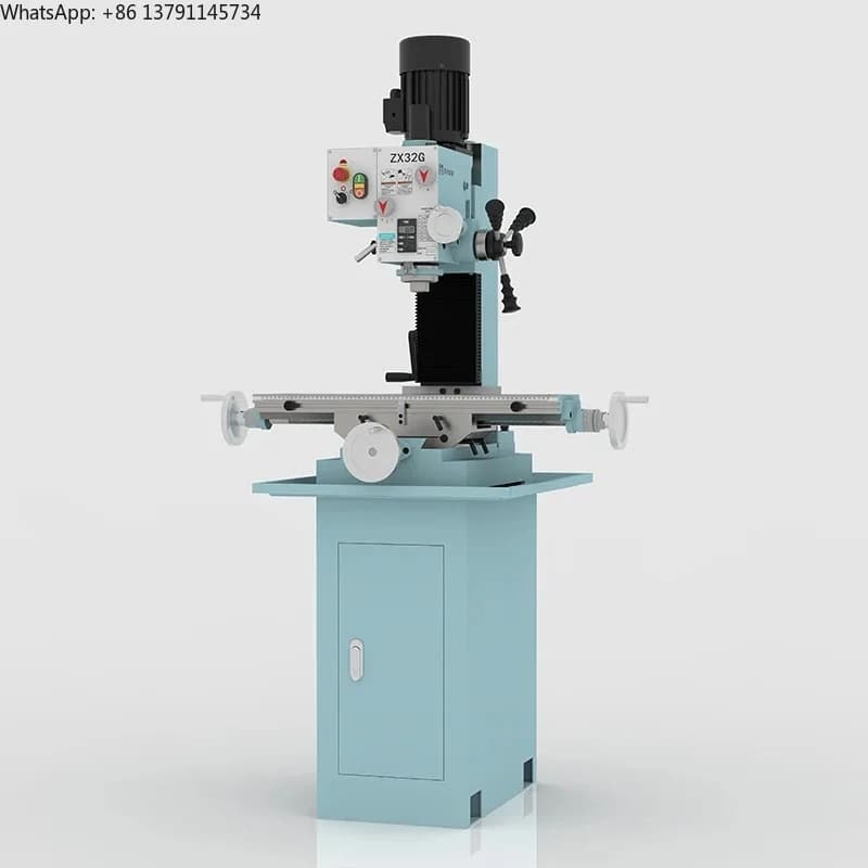 Milling machine Multifunctional Household small milling machine Precision industrial bench drill ZX32G