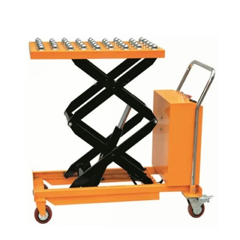 ETF- R Electric Portable Scissor Lift Table with Roller / Balls