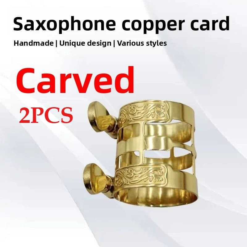 2P Double Screw Adjustable Saxophone Keyboard Fixer Portable Durable  Middle To High Alto Saxophone Use Keyboard Fixer Saxophone