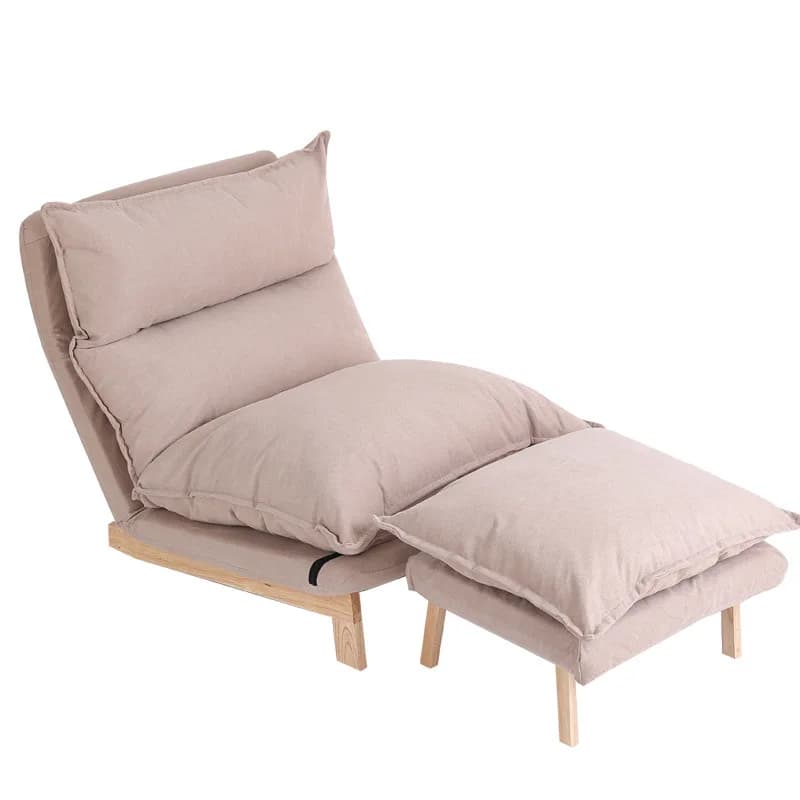 Leisure balcony small apartment bedroom tatami single lying folding chair