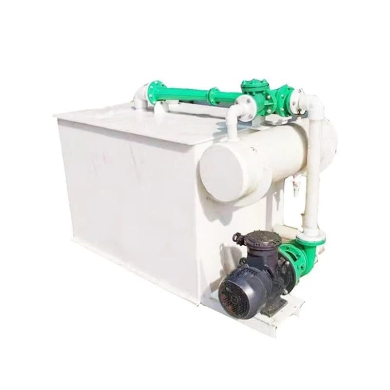 Vertical and horizontal small polypropylene vacuum unit, anti-corrosion acid and alkali water circulating water injection full