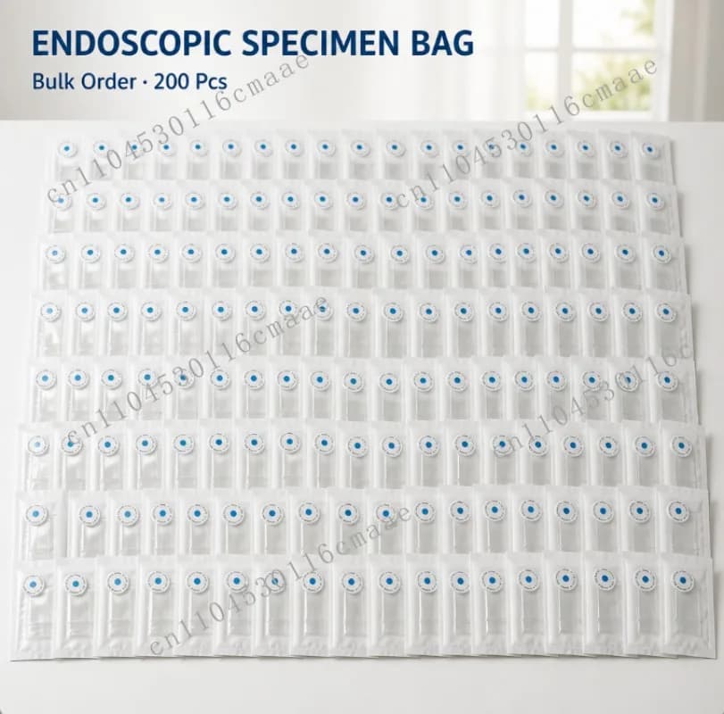 Endoscopic Specimen Retrieval Pouch Disposable Laparoscopic Extraction Bag 200‑1600ml For Minimally Invasive Surgical Accessory