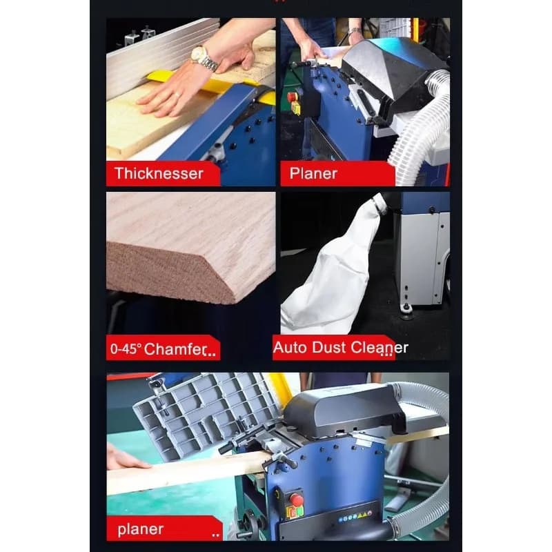 Woodworking planer smoothing machine woodworking planer fence planer