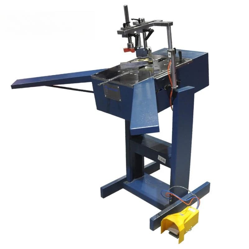Photo frame decorative picture frame woodworking nail angle machine pneumatic nail angle machine automatic clamping