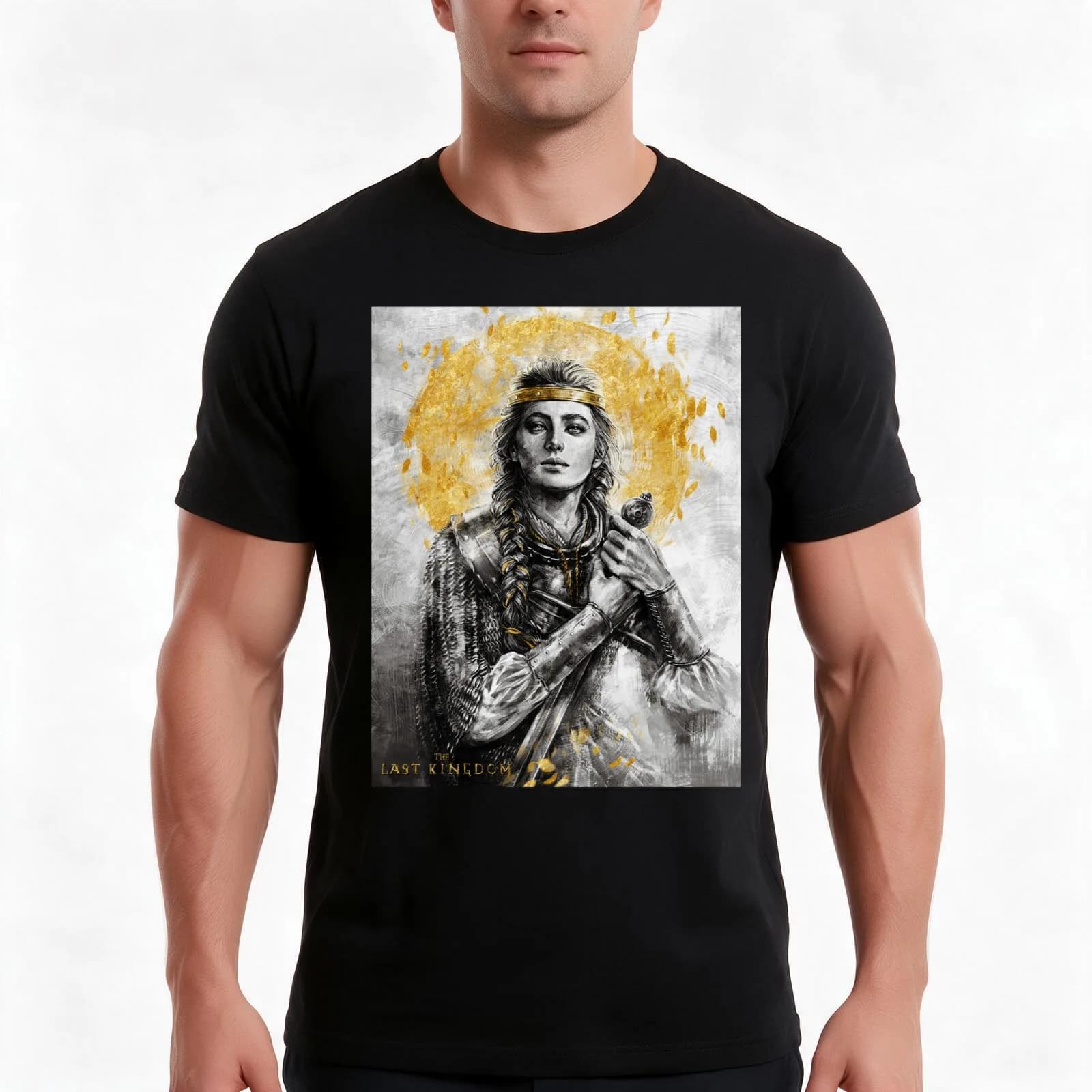 Lady of the Mercians - The Last Kingdom T-Shirt, Summer Casual Cotton Tee, Oversized Streetwear Tops, Vintage Graphic Print