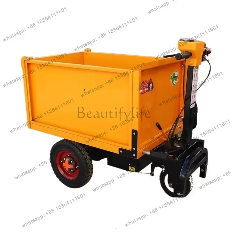 FG JX-8  construction site electric trolley handling dump truck pulling mortar electric ash bucket truck engineering electric