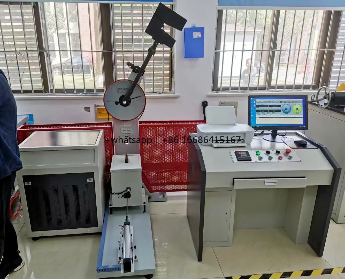 CST-50 U V 2mm Metal Impact Specimen Notch Projector Testing Equipment