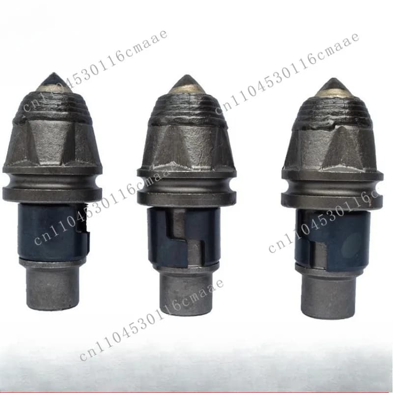 Rotary Drilling Rig Pick Pile Driver Tooth Rotary Digging Tooth Alloy High Strength Mechanical Granite