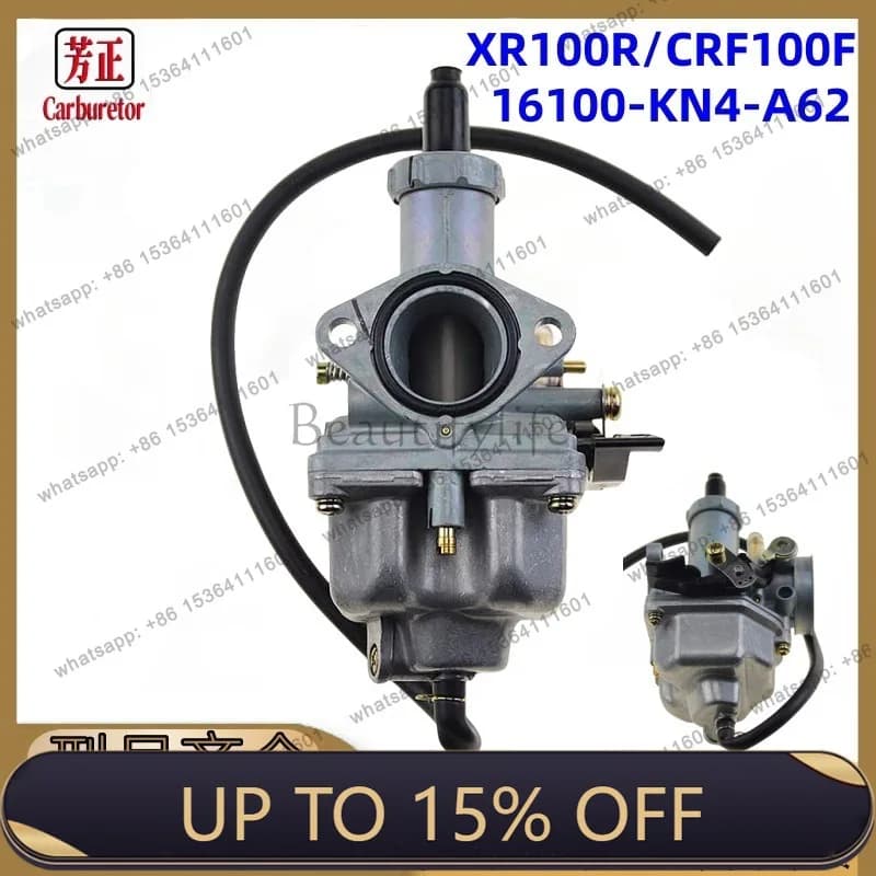 LS Motorcycle Carburetor XR100R CRF100F for ASSY 16100-KN4-A62 Carburetor