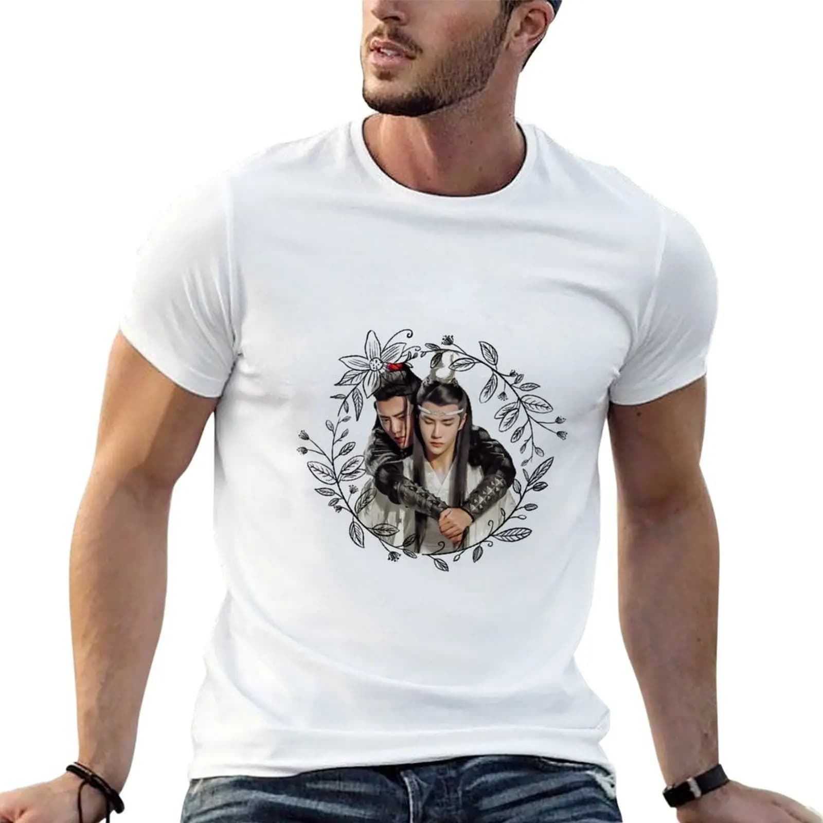 The Untamed / Wangxian T-Shirt funny costumes blacks t shirts for men graphic