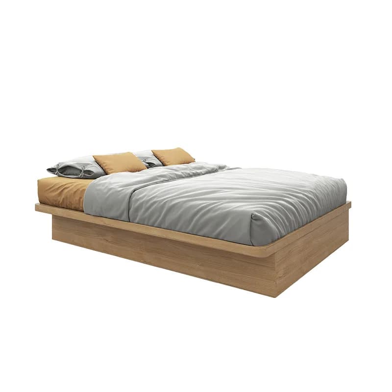No bedside high box storage tatami, rollover bed small apartment multi-functional storage plate bed floor bed