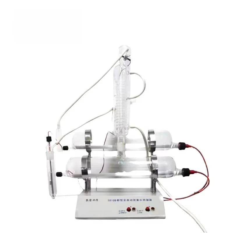 Double Water Distillation System Automatic Dual Pure Water Distiller 1.6L