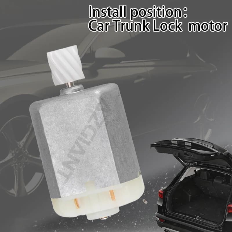 AZGIANT 4814903AE For Dodge Stratus 2001 2002 2003 Car Boot Release Lid Door Lock Latch Actuator Motor plastic 9 teeth gearwheel