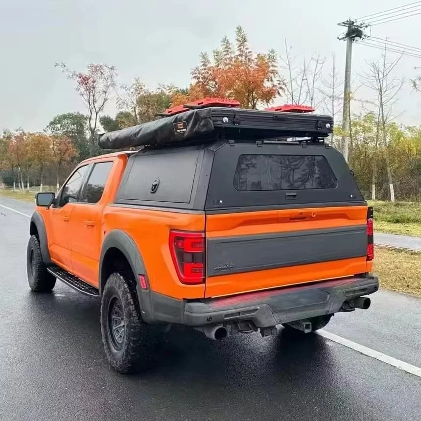 Hardtop Short Bed Truck Camper Canopy Waterproof Cover for Ford F150 Isuzu Tundra Chevrolet Silverado Ranger Model Accessories