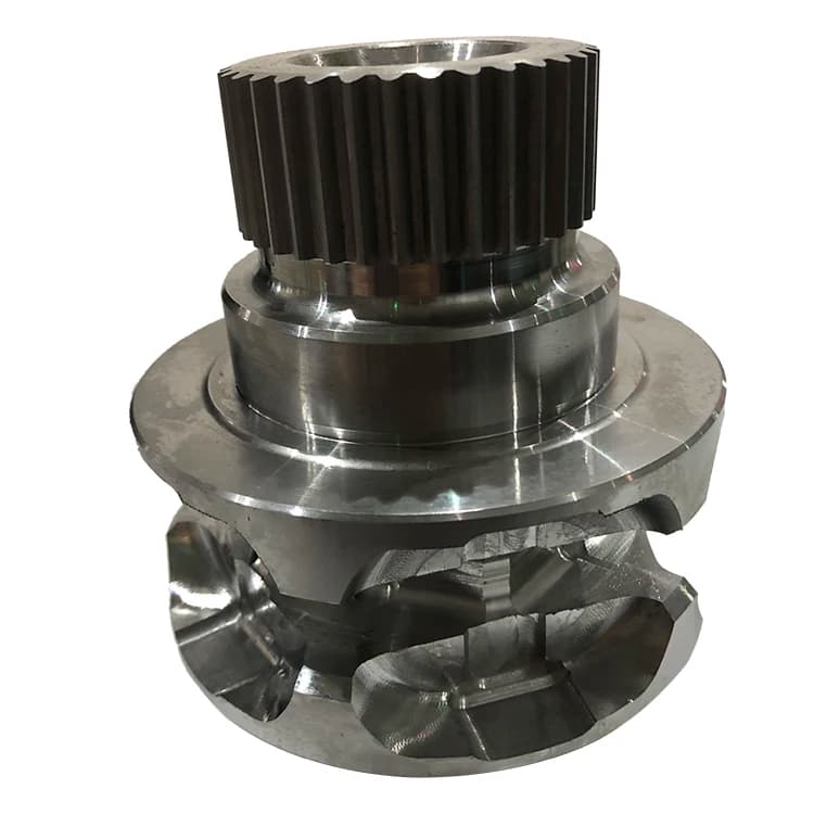 CNC Machining Service Crane Part High Precision Custom Chain Sprocket Wheel OEM Machinery Spare Parts Iron Casting Part