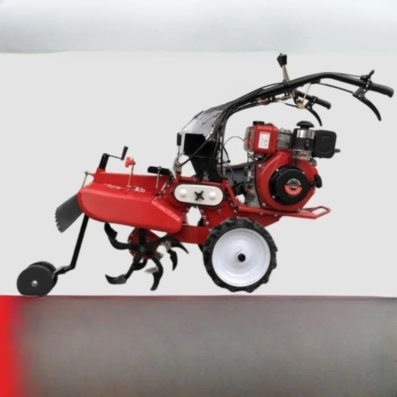 Ditching machine Green onion ditching machine Pastoral management machine Big ginger plowing deep ditch orchard soil