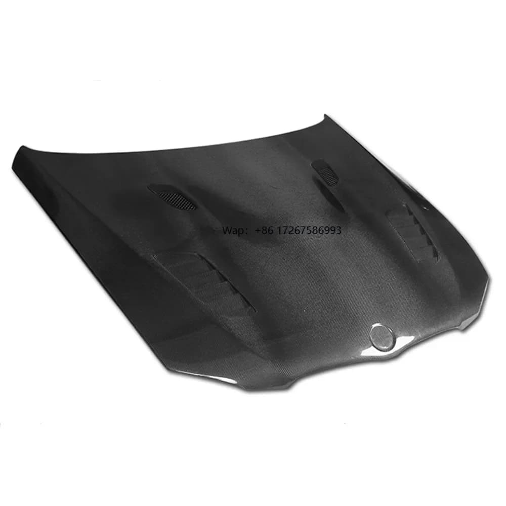 Carbon Fiber Bonnet Car Engine Hood for  3 Series E90 2009-2012 Upgrade V Style Real Carbon Fiber Car Front Cover Body Parts