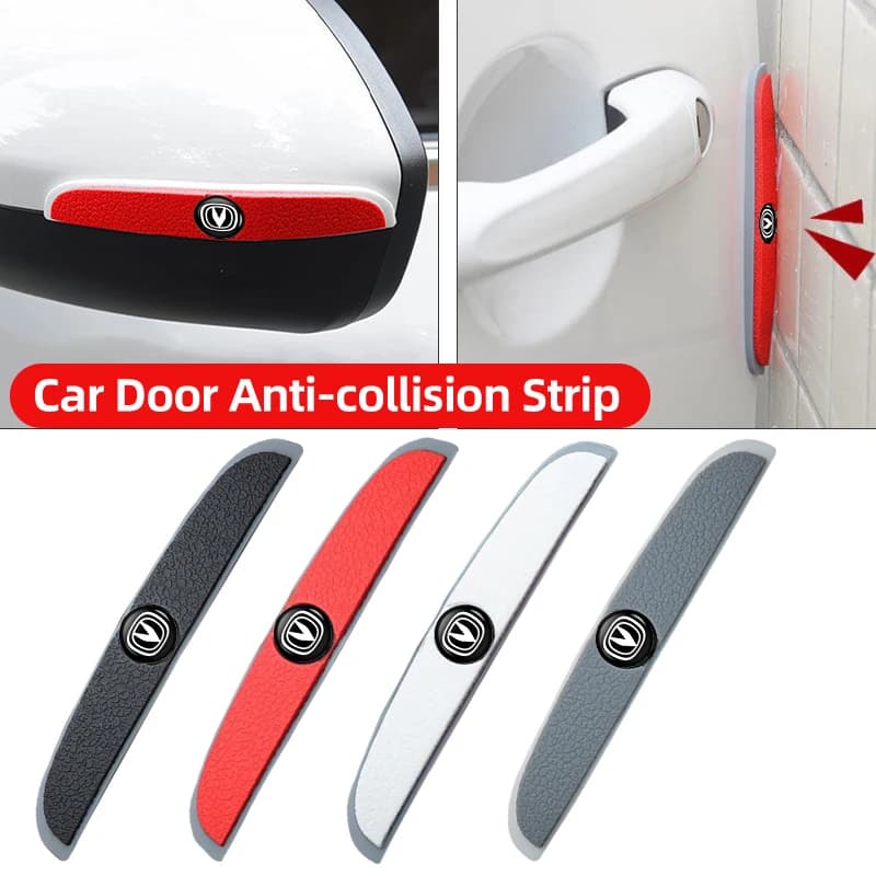 4PCS Car Door Edge Anti-collision Protector Bar Stickers For Changan CS75 CS35 Plus CS15 CS95 RAETON CX70 CS55 EADO CX20 Alsvin